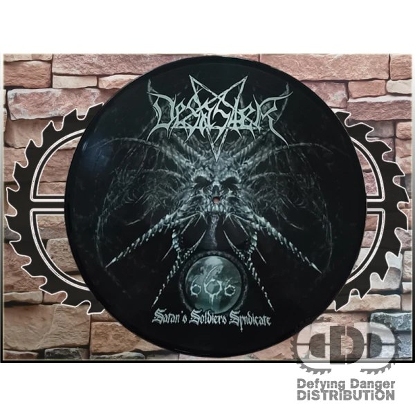 Desaster Satans Soldiers Syndicate Picture LP Front