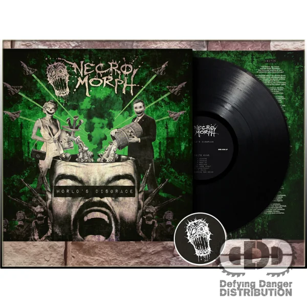 NECROMORPH World's disgrace Black Vinyl