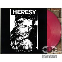 HERESY - 1985-87 LP (coloured)