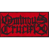 OMINOUS CRUCIFIX - Logo PATCH